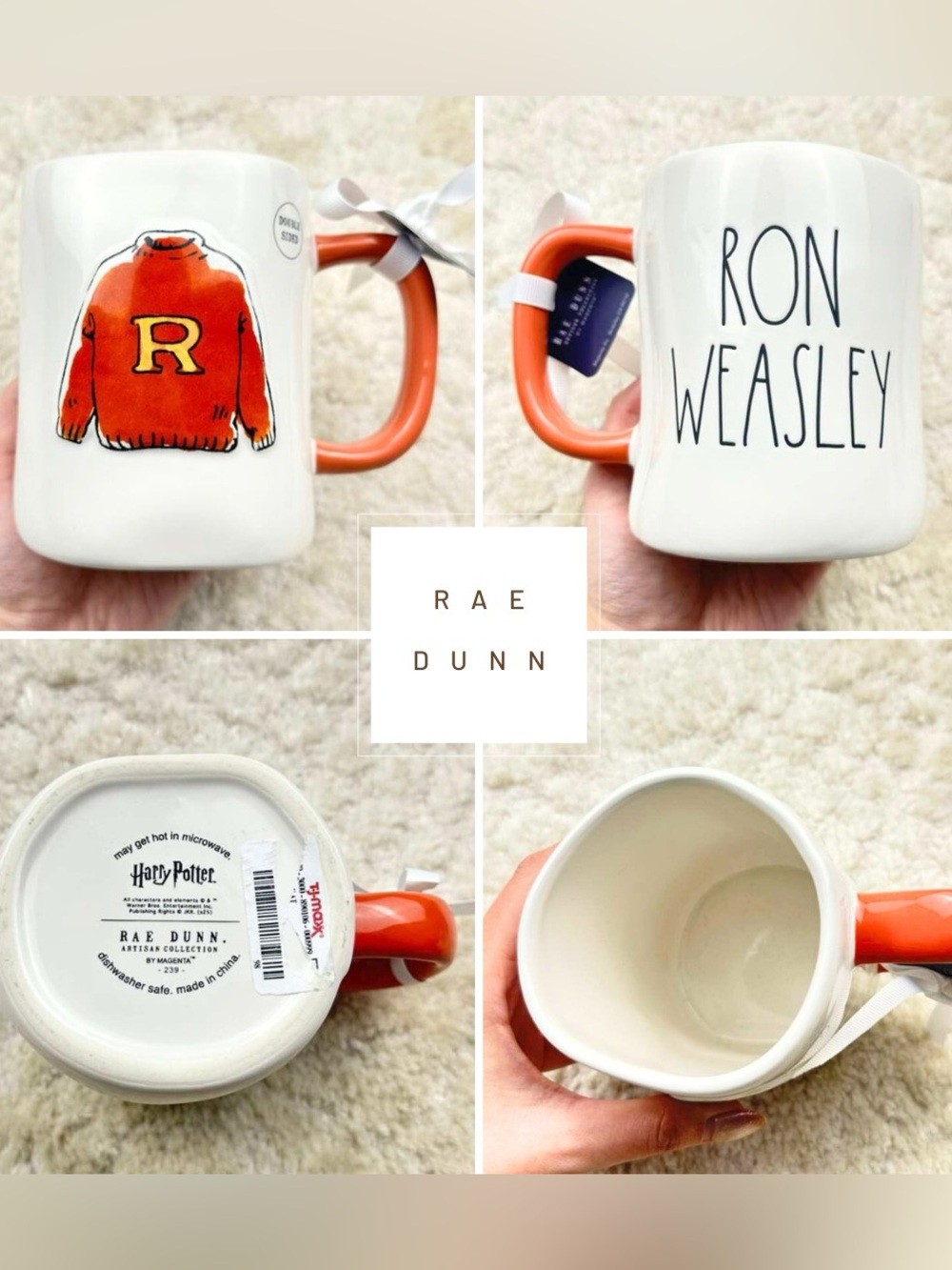 Rae Dunn Harry Potter Ron Wesley Mug